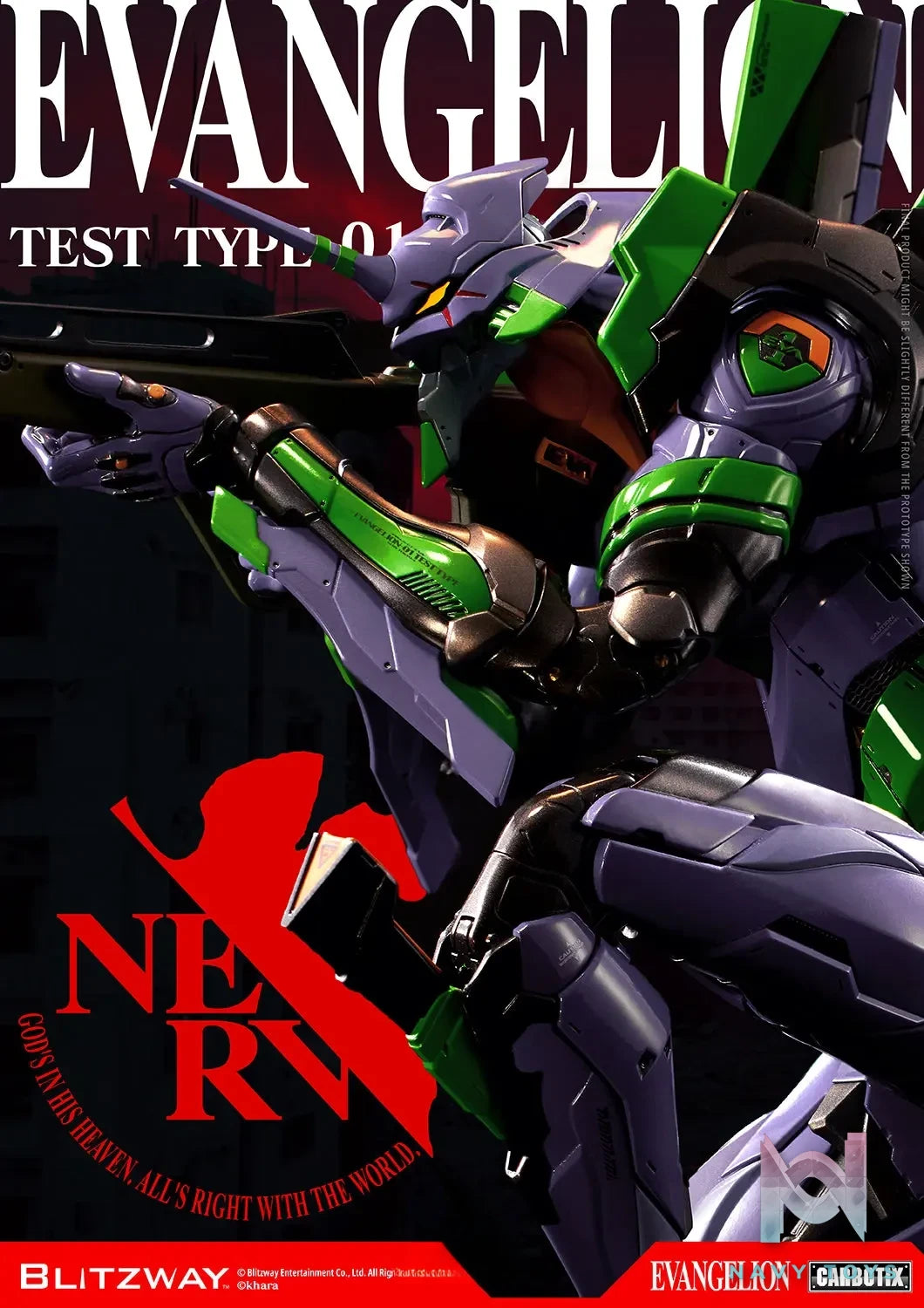 BLITZWAY – Evangelion Unit-01 Test Type (Licensed)
