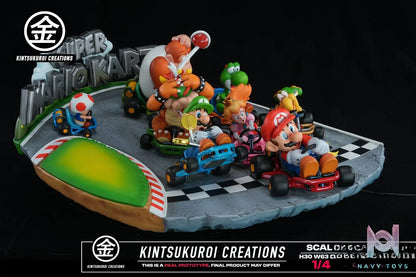 Kintsukuroi Creations Studio – SUPER MARIO KART DIORAMA Super Mario