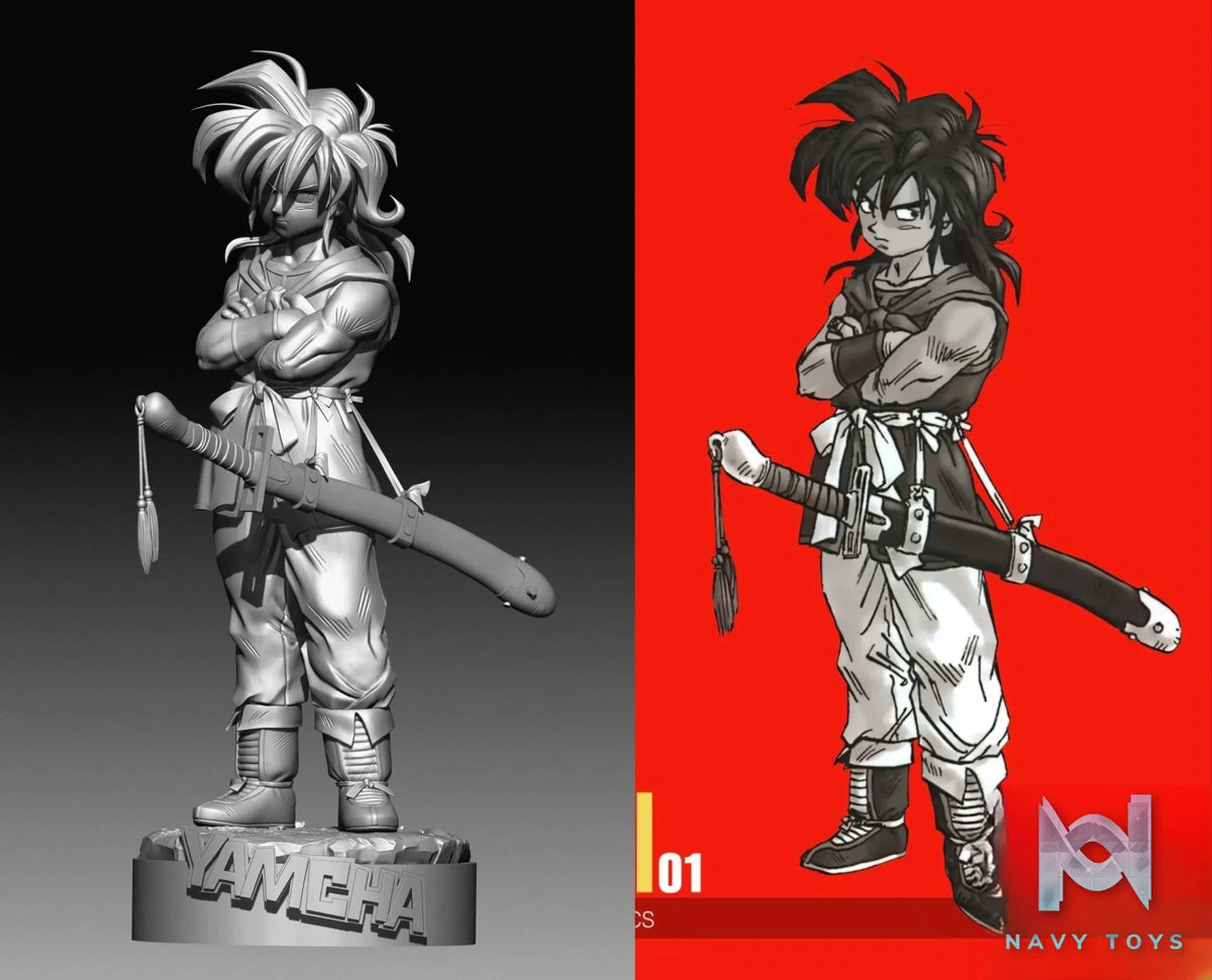 Cell Studio – Yamcha Young Dragon Ball