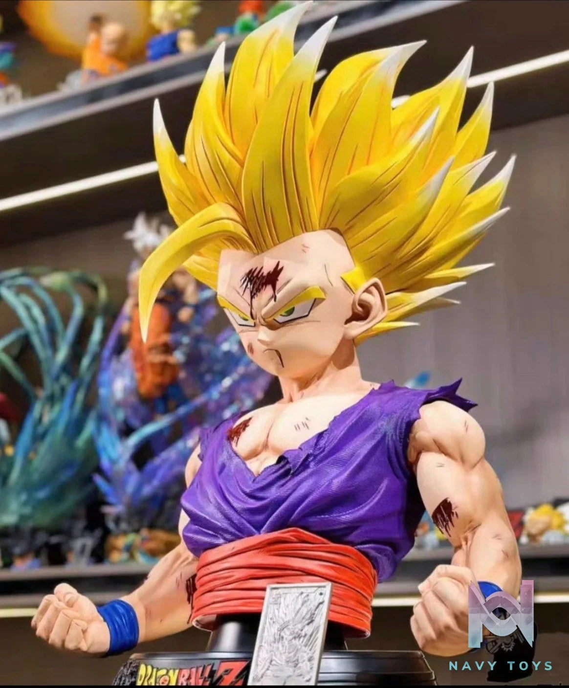 Gohan Bust 1/1 KD Recast resin statue Recast anime figure