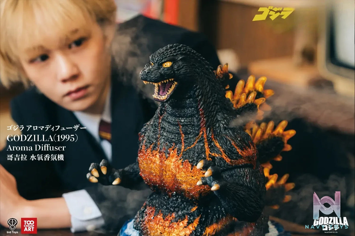 Bid Toys – Godzilla Theme Remote Control Water Oxygen Fragrance Essential Oil Diffuser BID2601 (Licensed)