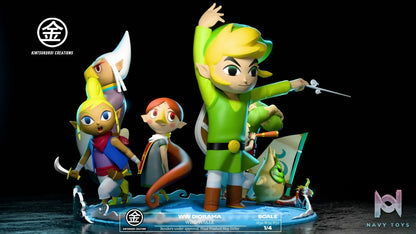 Kintsukuroi Creations Studio – The Legend of Zelda Wind Waker Diorama