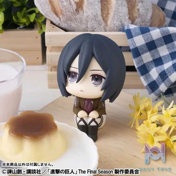 MegaHouse – LookUp Attack on Titan Levi Cleaning Ver. X Mikasa Ackerman Complete Figure (Licensed)