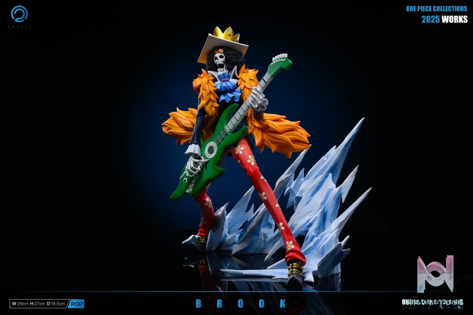 C2 Studio - One Piece Straw Hat Pirates 5 Brook resin statue Navy Toys anime figure