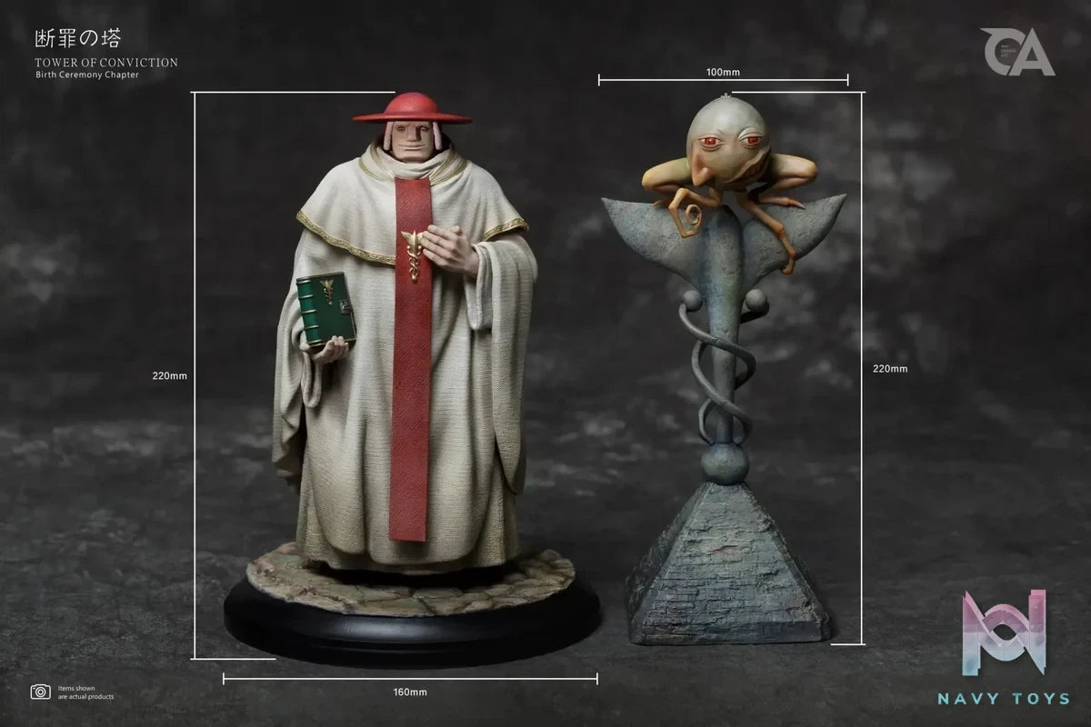 Conviction Tower Father Mozgus - Berserk - Orange Art Studio resin statue Navy Toys anime figure
