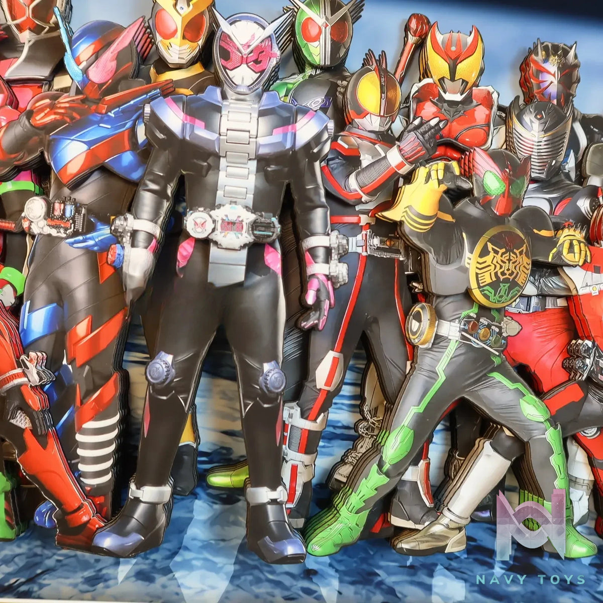 KALA HOME Studio – Kamen Rider Multiple Characters #01 3D Decorative Painting Kamen Rider
