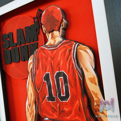 KALA HOME Studio – Hanamichi Sakuragi #02 3D Decorative Painting Slam Dunk