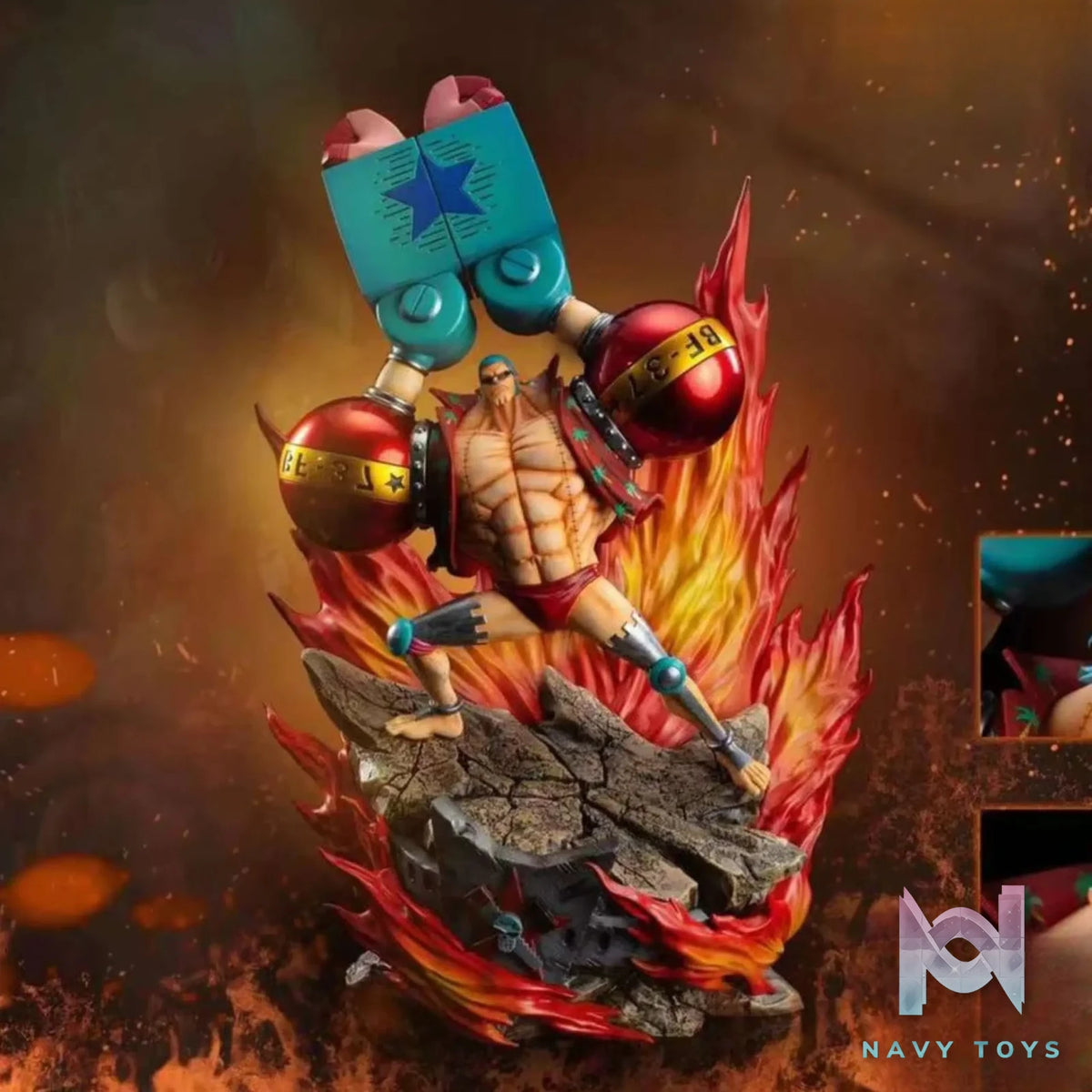 MagicBook Studio – One Piece Light Sculpture Resonance Series #2 Franky