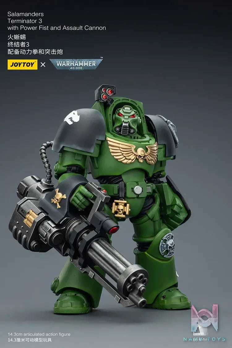 JOYTOY – Salamanders Terminator 1 X 2 X 3 JT032199 JT03226 JT03233 (Licensed)