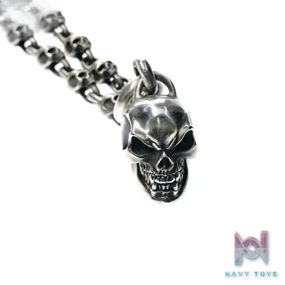 Raven Studio (silver jewelry) – Exclusive Design Small Skull Trophy Necklace Original