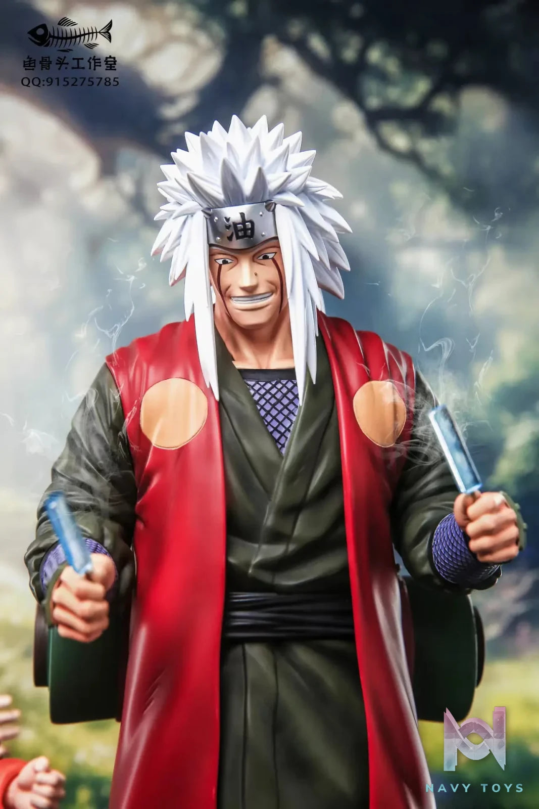 Fish Bone Studio – Naruto Jiraiya & Naruto