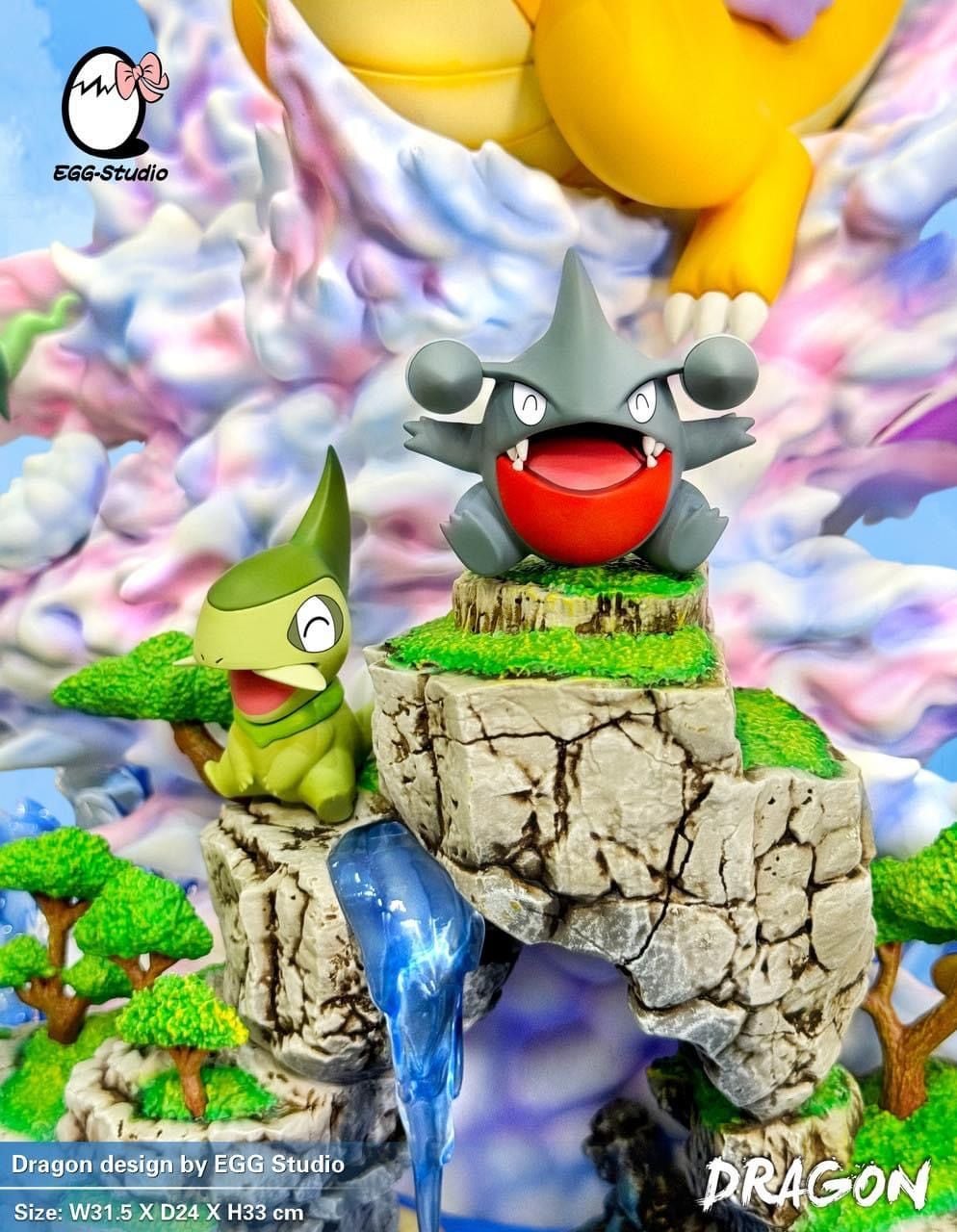 Dragon Group - Pokemon - Egg Studio resin statue egg studio anime figure