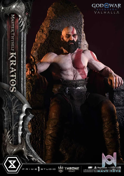 Prime 1 Studio – God of War: Ragnarok Master Thyself Kratos 1/3 Scale Statue TLCGOW-01 TLCGOW-01S (Licensed)