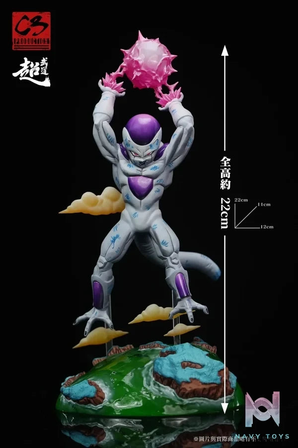 C3 Studio - Dragon Ball The Emperor of the Universe Frieza resin statue Navy Toys anime figure