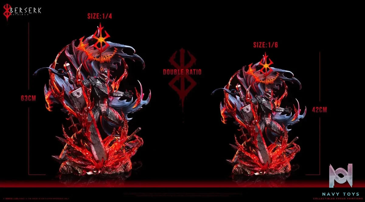 Guts resin statue BBA Studio & SY Studio anime figure