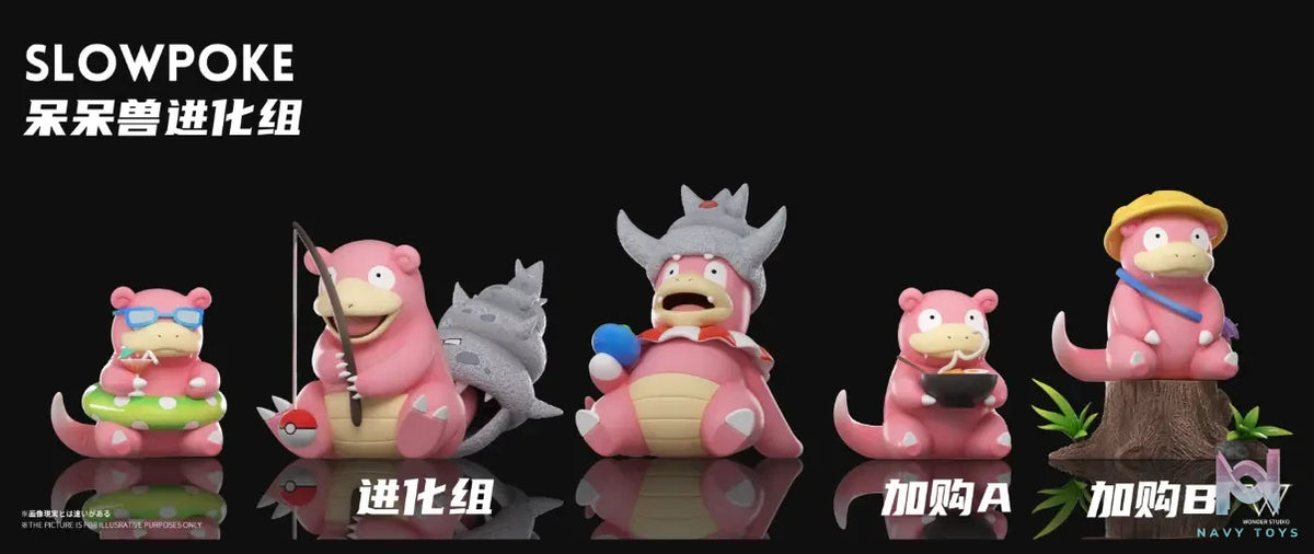 Wonder Studio – Pokémon Slowpoke Evolution Set