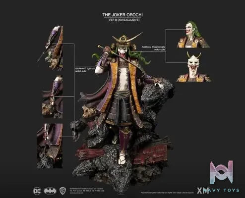 XM Studio – The Joker Orochi Ver B & Batman Shugo Ver B (Licensed)