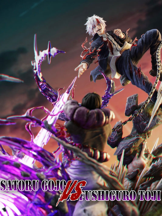 Gojo Satoru vs Toji Fushigiro - Jujutsu Kaisen - Niren Studio resin statue Niren Studio anime figure
