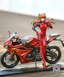 Aetheria Studio X SX Studio - Asuka Langley Sohryu Motorcycle Girl Neon Genesis Evangelion resin statue Navy Toys anime figure