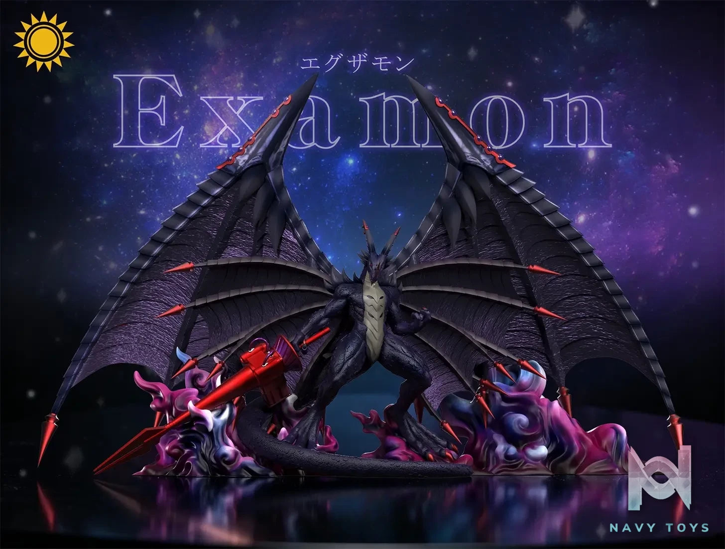 Sun toys Studio – Examon Dark Ver. Digimon