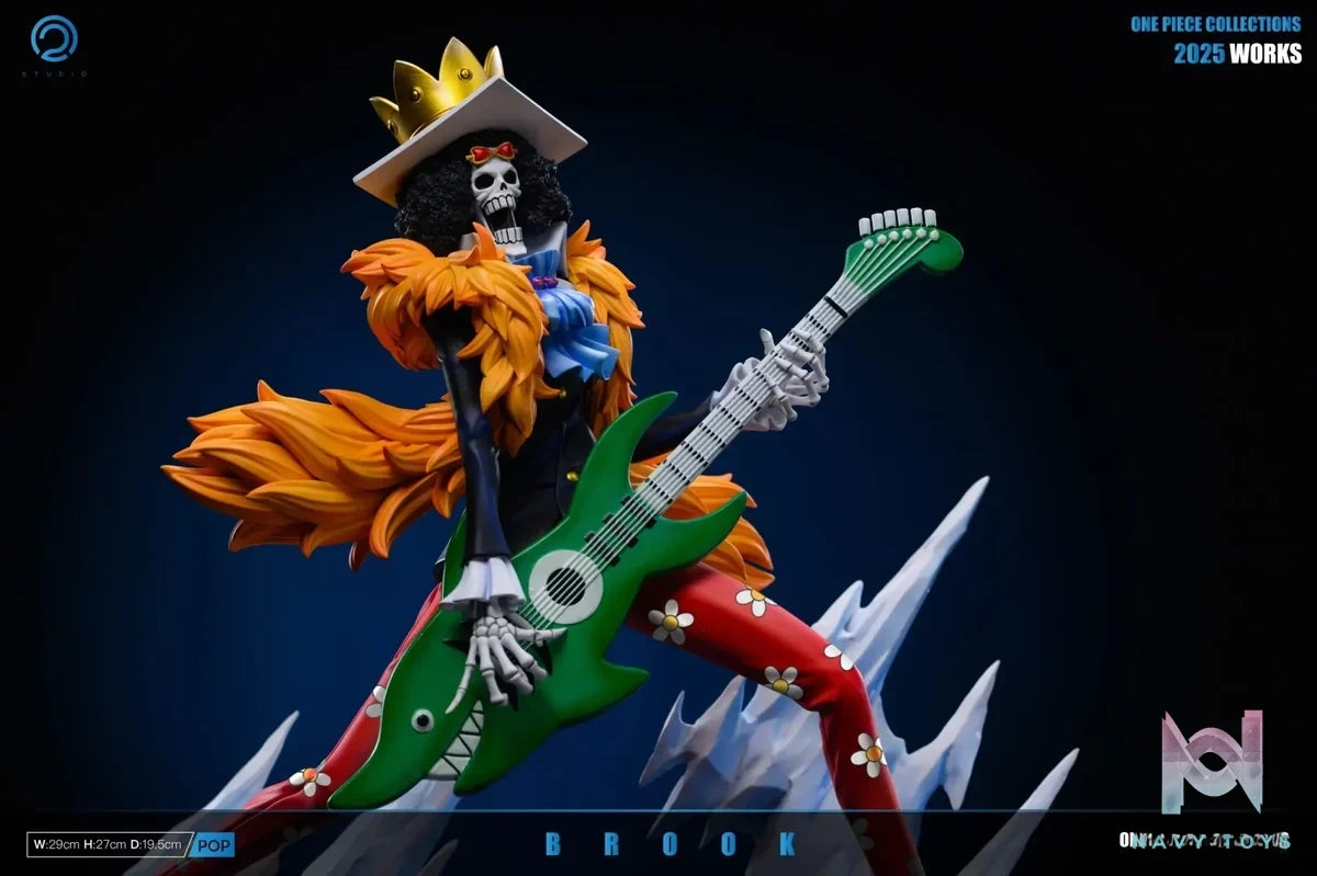 C2 Studio - One Piece Straw Hat Pirates 5 Brook resin statue Navy Toys anime figure