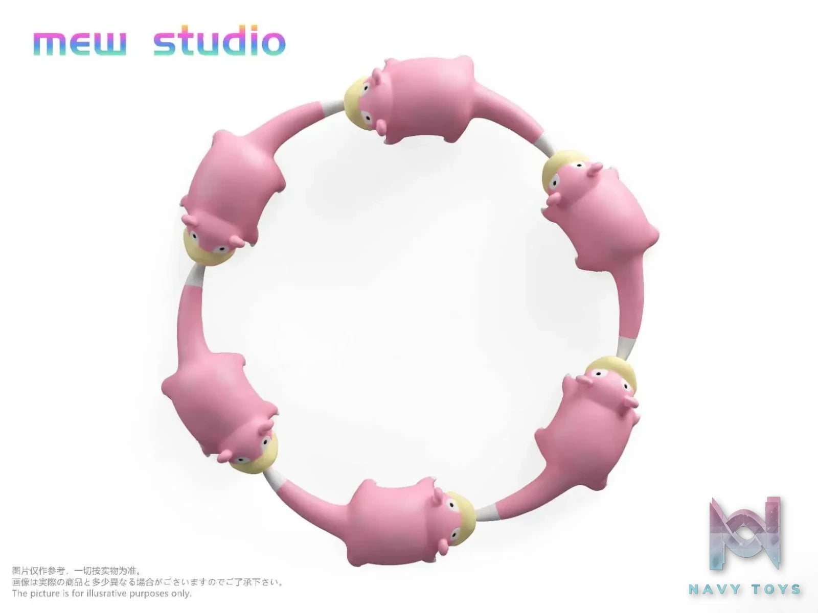 MEW Studio – Pokémon Slowpoke Evolution Set