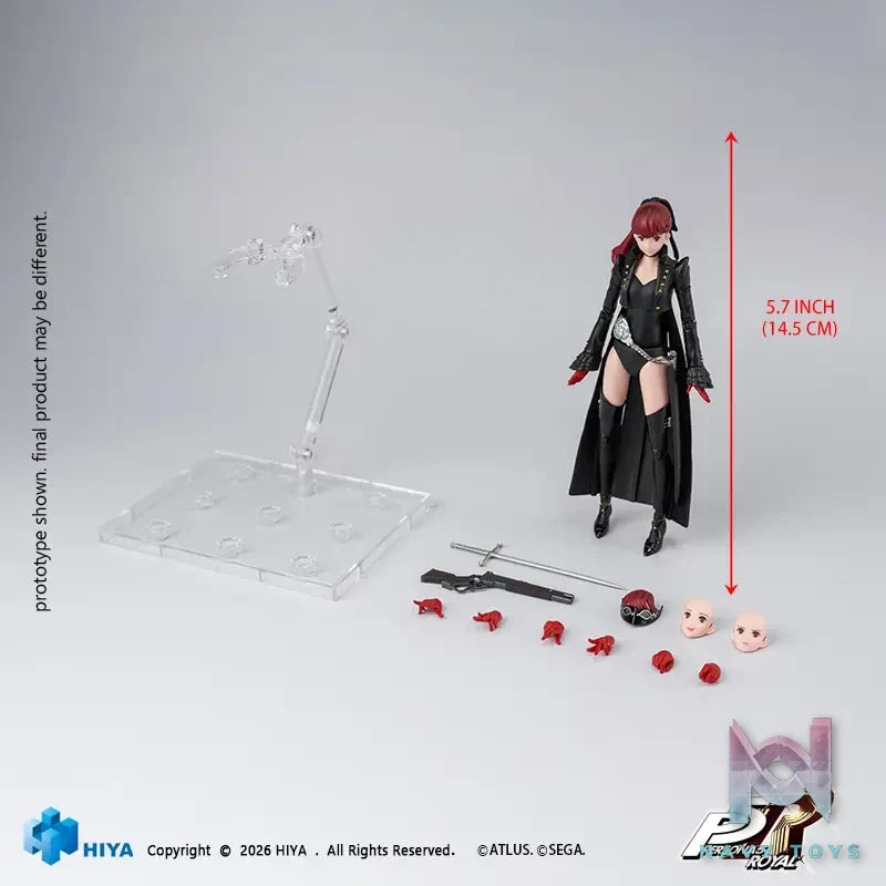 Hiya Toys – EXQUISITE BASIC Series Persona 5 Royal Violet 1/12 Action Figure (Licensed)