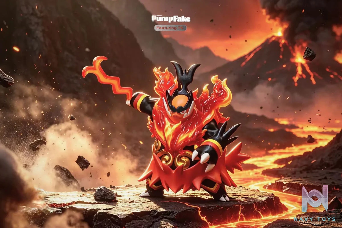 PumpFake Studio – Mega Emboar Pokémon