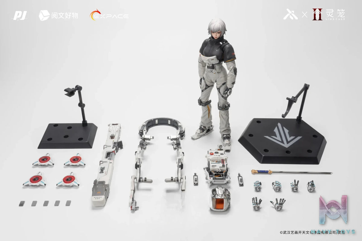 Moki Magic – Ling Cage: Incarnation Bai Yuekui Swiftspace Suit Ver. Action Figure (Licensed)