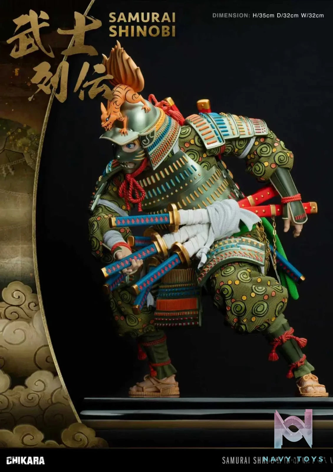 Chikara Studio – Nine tail Samurai Naruto