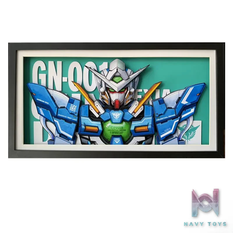 KALA HOME Studio – Gundam Exia 3D Decorative Painting Gundam