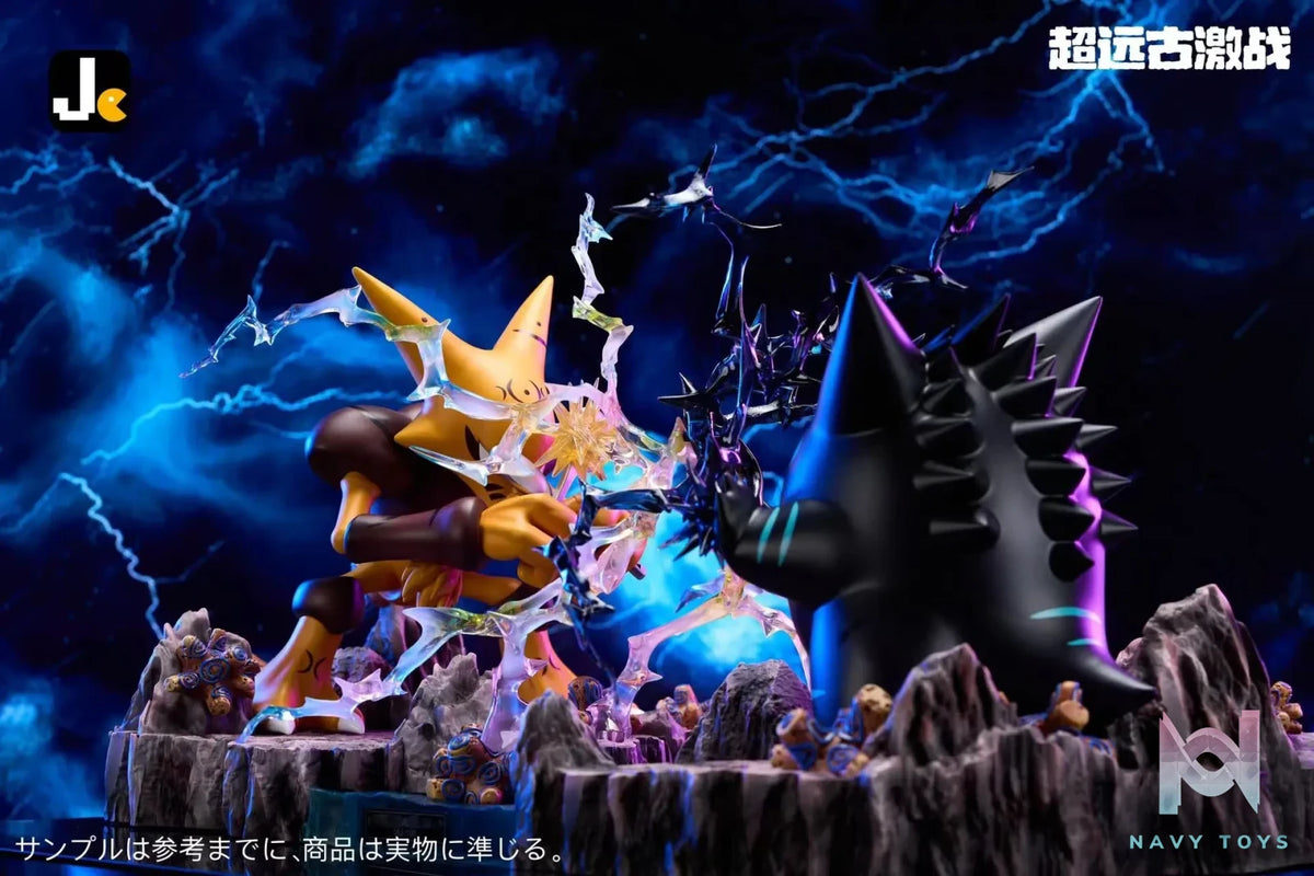 JC Studio – Pokémon Jc versus series Ancient Alakazam vs Ancient Gengar