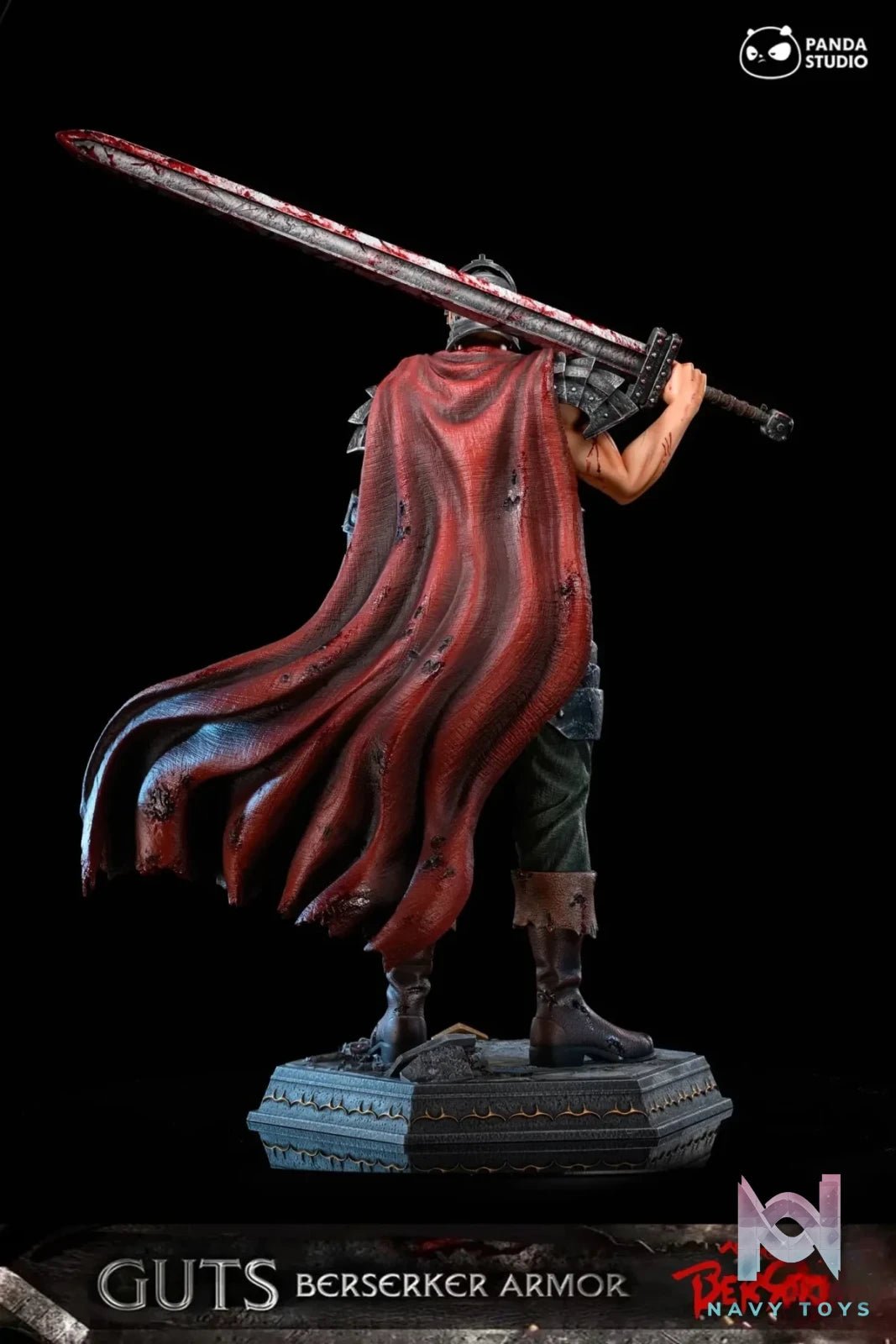 Black Saber Guts - Berserk - Panda Studio resin statue Navy Toys anime figure
