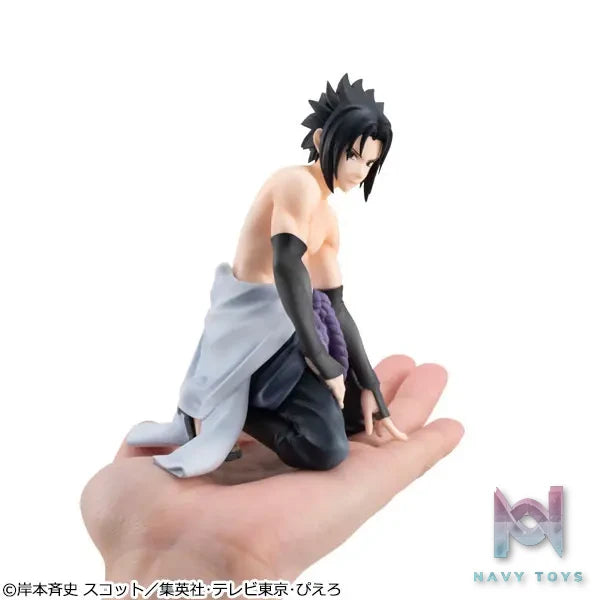 MegaHouse – G.E.M. Series NARUTO Shippuden Palm Size Sasuke Complete Figure (Licensed)