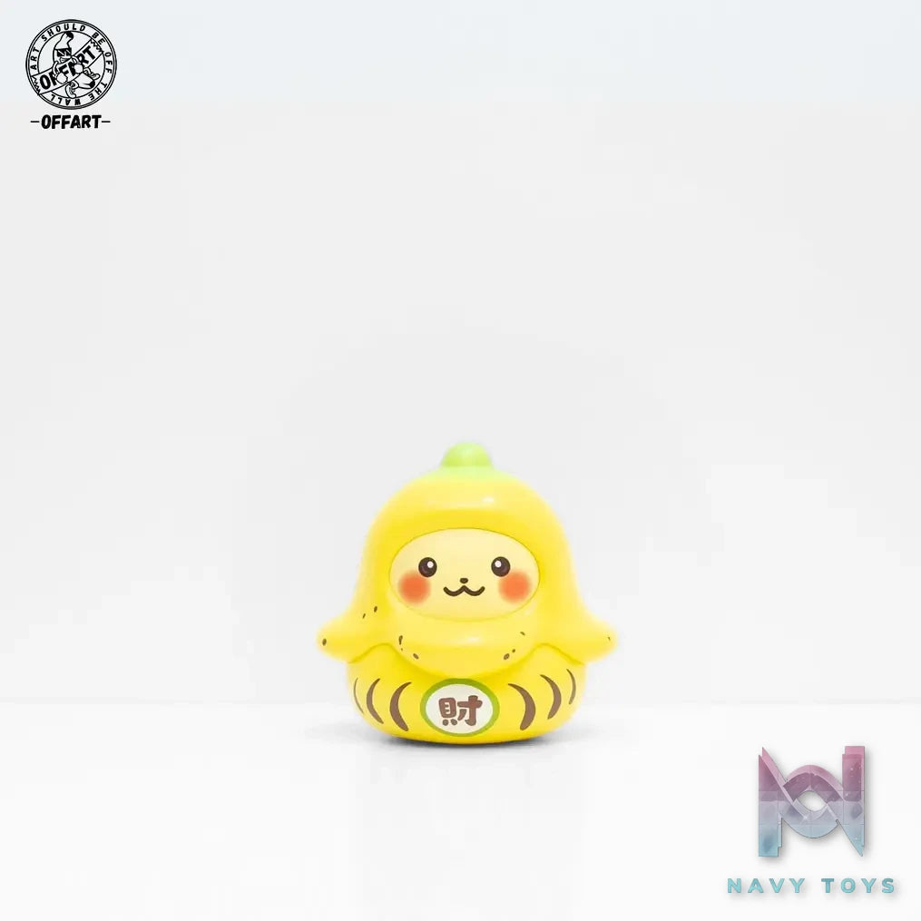 OFFART – OFFART-DARUMA BOOM Banana Fortune & Lucky Fortune Figurine (Licensed)