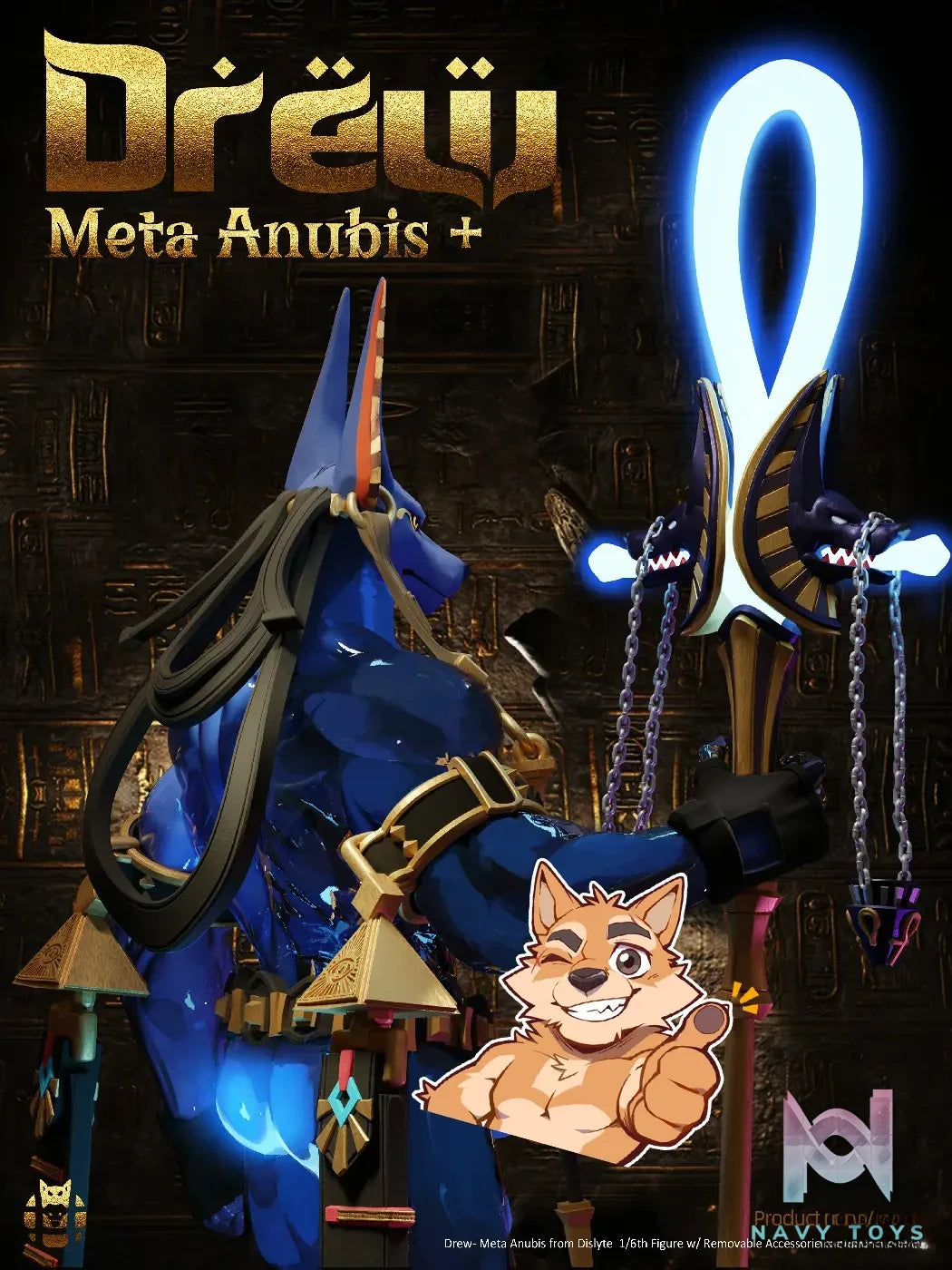 Shibadon Studio – Dislyte SP Drew Anubis