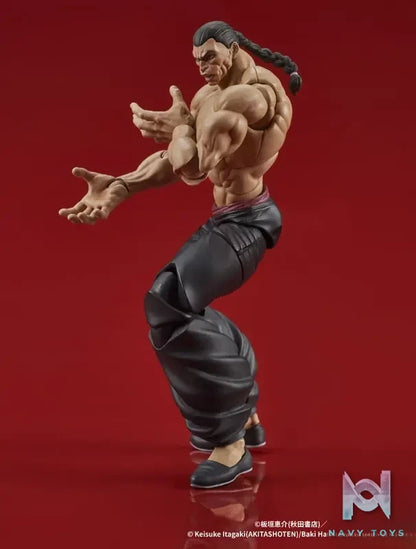 DIG – DIGACTION “Baki Hanma” Yujiro Hanma X Retsu Kaioh Posable Figure (Licensed)