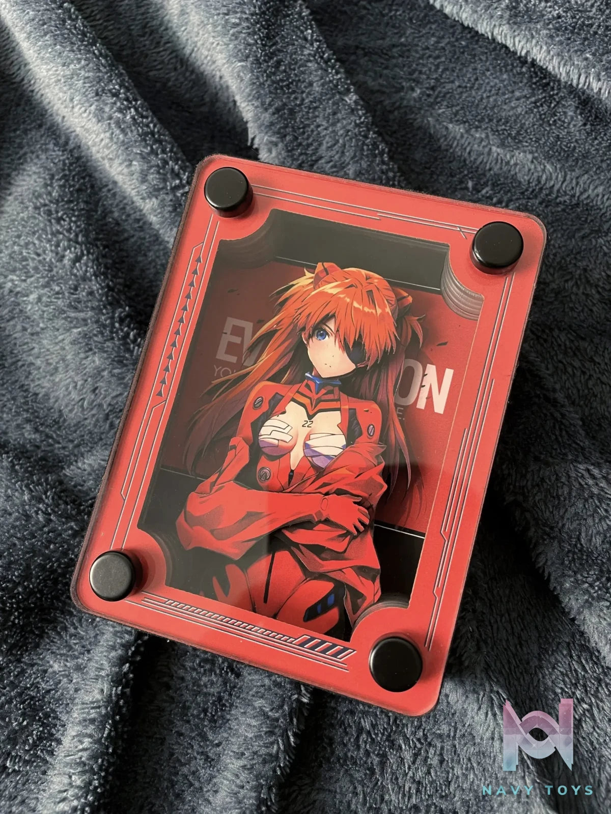 MengMengJiang Studio – Neon Genesis Evangelion Asuka 3D Card Brick