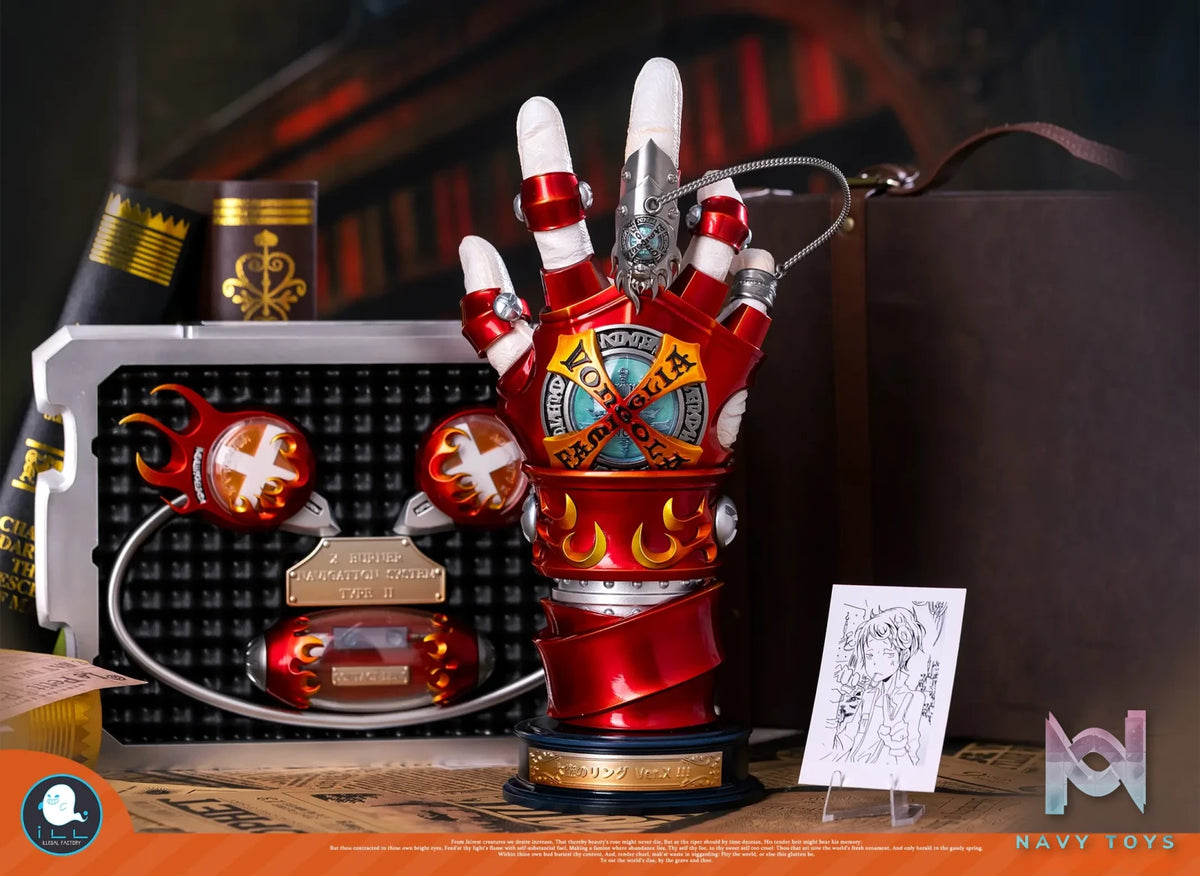 ILLegal Factory Studio – Tsunayoshi Sawada Katekyo Hitman Reborn Hot Blood Soul 018 VG Gloves X Gloves 4.0 Vongola Gear Katekyo Hitman Reborn