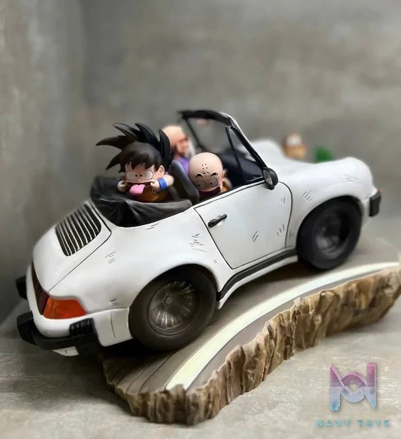 Goku Krilin Family Car Resin Recast Statue - Dragon Ball -KT Studio resin statue recast anime figure