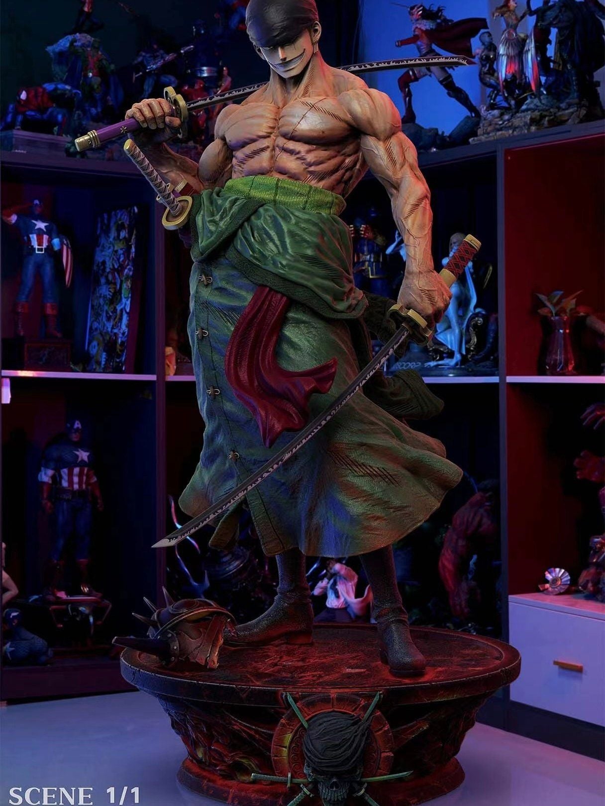 Roronoa Zoro Lifescale - One Piece - Super Bomb Studio resin statue super bomb studio anime figure