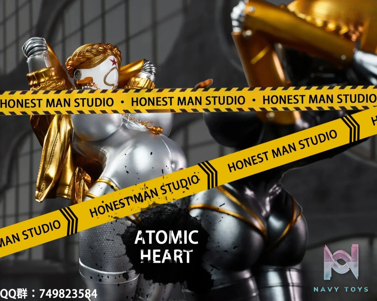 Honest Man Studio – Heart of Atom Black and White Sisters