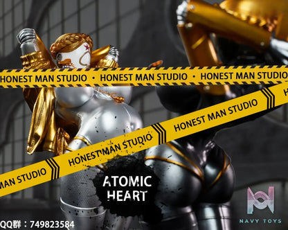 Honest Man Studio – Heart of Atom Black and White Sisters