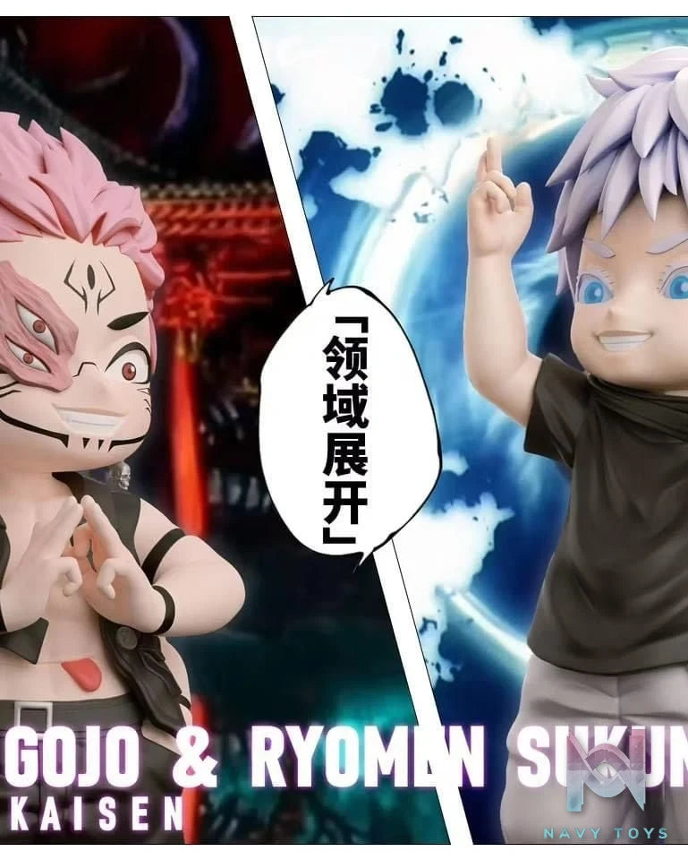 Gojo Satoru & Ruymen Sukuna - Jujutsu Kaisen - Ninety Seven Studio resin statue NINETY SEVEN Studio anime figure