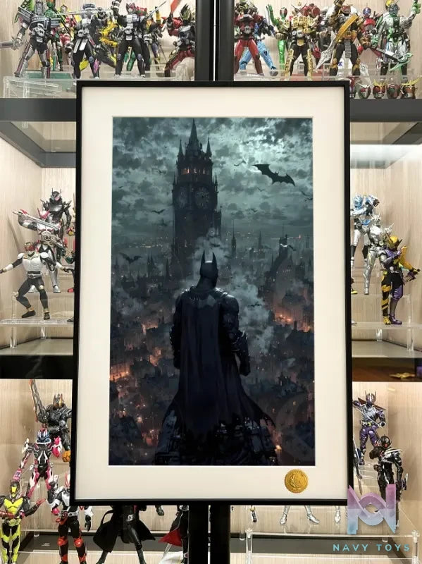Xing Kong Studio – DC The Dark Knight Batman Gotham City Wall Art Print