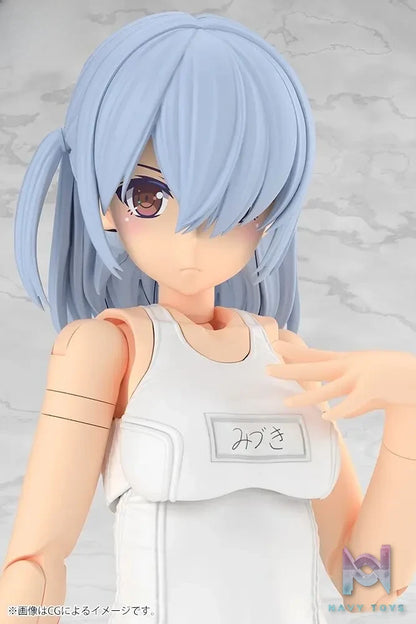 Kotobukiya – Frame Arms Girl Mizuki – School Swimsuits – White Ver. (Licensed)