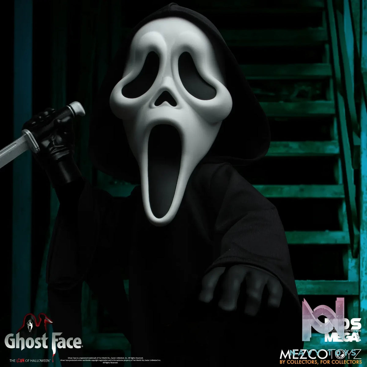 Mezco Studio – 1/12 Collective Scream Ghostface Action Figure (Licensed)