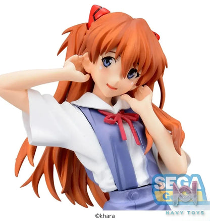 SEGA – Neon Genesis Evangelion XStellar PVC Statue Asuka Uniform Ver. (Licensed)