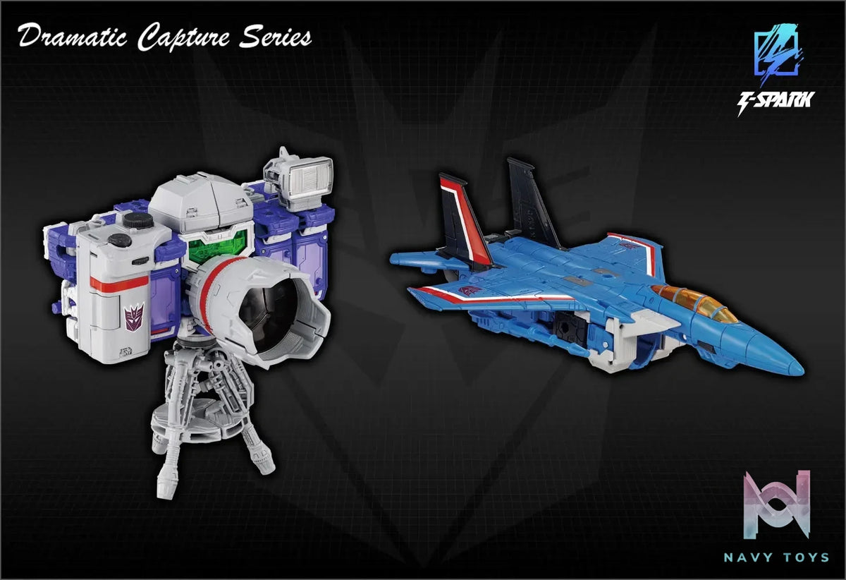 TAKARA TOMY – Transformers Dramatic Capture Series Decepticons part 1 DCS-05 (Licensed)