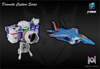 TAKARA TOMY – Transformers Dramatic Capture Series Decepticons part 1 DCS-05 (Licensed)